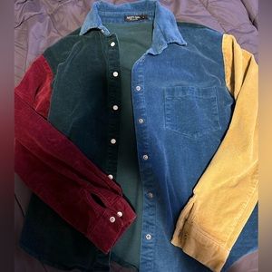 Nasty Gal corduroy button up